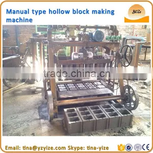 Small Scale Hollow Concrete Block Making Machine for Sale Clay Hollow Block Making Machine thumbnail-4