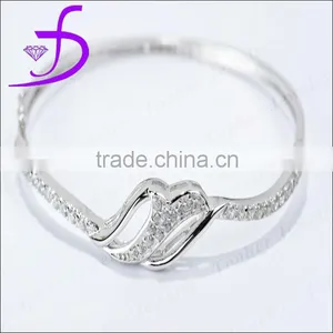 Diamond Gemstone Jewelry Handmade Diamond Desinger Bangle Latest Designs Gemstone Bangles thumbnail-1