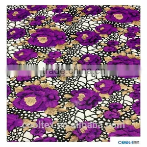2014 FDY Polyester/Spandex Printed Plain Woven Fabric thumbnail-1
