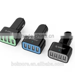 Car Charger Usb Mp3 Player Fast Charging 3 Port 5.1a 4 Port Car Charger thumbnail-1
