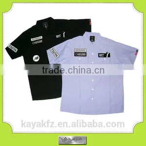 Custom Men's Blank Whosale Cotton Work Shirt Uniform thumbnail-5