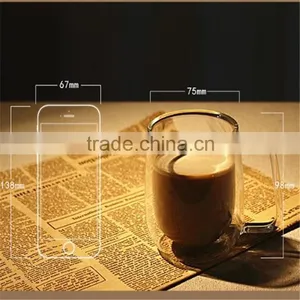 LOGO Custom Glassware Manufacturer Borosilicate Glass Tea Cup Double Wall Glass Cup thumbnail-6