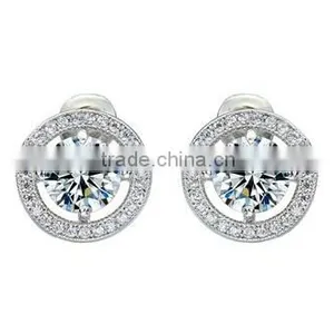 2016 Diamond Stud Earrings Druzy Stud Earrings thumbnail-1