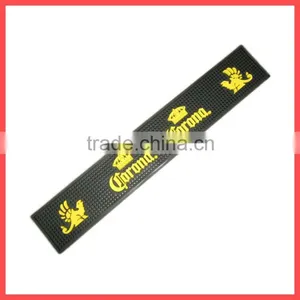 Supply Anti-slip Soft Silicone Pvc Rubber Custom Bar Mat thumbnail-5