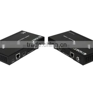 Factory Price KVM Extender, HDMI USB KVM Extender Over Cat5e/Cat6 (HDBaseT), 100m thumbnail-2