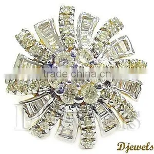 Diamond Rings, Anniversary Diamond Ring Bridal Ring ,diamond Jewelry thumbnail-1
