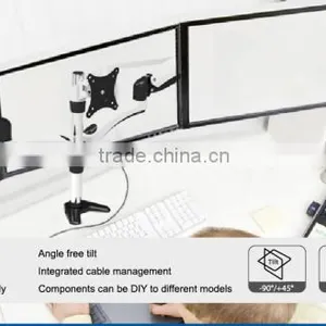 Triple Monitor Stand Monitor Mount Monitor Arm thumbnail-4