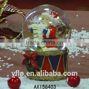 Resin Christmas Craft, Santa Claus Resin Christmas Craft, Snow Globe Resin Christmas Craft thumbnail-4
