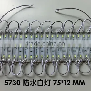 Flexible Led Light Led Downlight Module Super Bright 5730LED Module 3 LEDS Waterproof IP67 SMD Modules White Light thumbnail-2