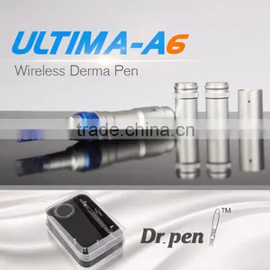 Rechargeable Electric Microneedle Derma Roller Pen Needle Two Working Model Dr.pen A6 thumbnail-3