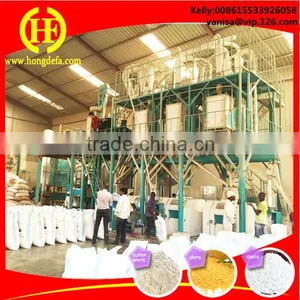 Middle Little 50 Ton/24H Maize Flour Making Machine thumbnail-3