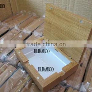 Eco-friendly Bamboo Ashtray For Home Daily Use thumbnail-1
