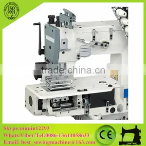 12 Needles 1/4 Inch (6.4mm) Gauge Double Chainstich Sewng Machine Siruba Sewing Machine Price CS-VC009 thumbnail-2