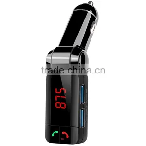 Car Handsfree Calling Usb Bluetooth fm Transmitter thumbnail-4