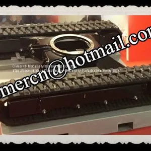 Rubber Crawler Undercarriage Rubber Track Undercarriage With Extension Function thumbnail-2