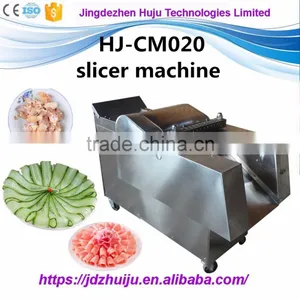 High Efficiency 500kg/h Meat Cutting Machine / Meat Slicer HJ-CM020 thumbnail-1
