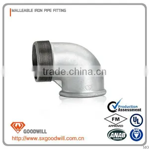Hdpe 150lbs Screwed Pipe Fitting 90 Degree Elbow Reducing thumbnail-3