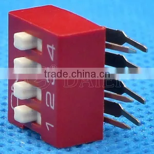 Right Angle Type DIP Switch With 2,3,4,5,6,7,8,9,10,12 Position thumbnail-2