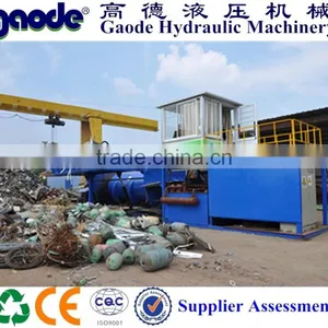 Automatic Hydraulic Metal Scrap Shear Press Diesel Drive thumbnail-3
