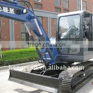Small Four-wheel Excavator thumbnail-1
