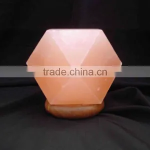 Himalayan Crafted Diamond Salt Lamp thumbnail-1