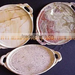 PAKISTAN SUPPLIER Cheap Price ONYX FRUIT TRAYS HANDICRAFTS thumbnail-3