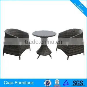 Low Price Turkish Baroque Outdoor Rattan Coffee Table Set thumbnail-1
