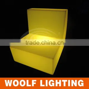 Waterproof LED Illuminated Outdoor Garden Sofa Set thumbnail-4