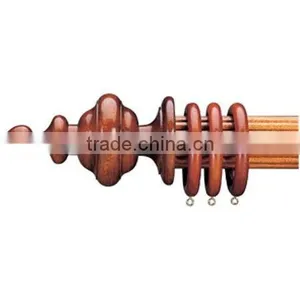 Curtain Pole,curtain Rod,single Rib Ogee Finial on Pole(B190051) thumbnail-1