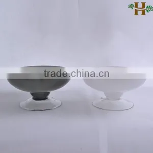 Hand Blown Footed Glass Bowls, Wholesale Glass Ornaments thumbnail-1