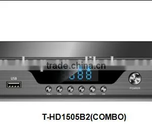 Factory Cheap Price Combo Receiver DVB-T2 DVB-S2 TV Decoders With Wifi thumbnail-1