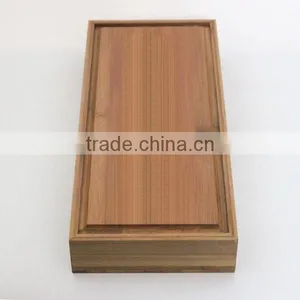 Customize Square Paulownia Tea Package Box, Crafts Torage Boxes thumbnail-1