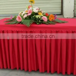 Hotsale Red Wedding Party Table Skirting thumbnail-3