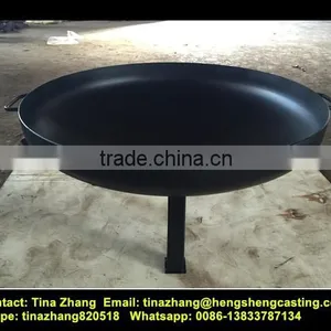 Fire Bowl and Fire Pit in Metal Rusted Finish thumbnail-2