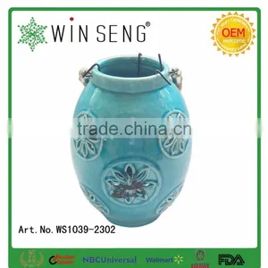 Personalized Ceramic Craft Candle Holder of Jar Shape thumbnail-1