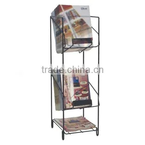 MED5205 Upright Wire Magazine Rack thumbnail-1
