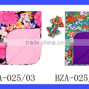 Double Layers Floral Newborn Baby Infant Swaddle Blanket thumbnail-6