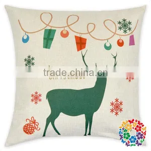 Decorative Pillowcase Cotton Linen Home Cushion Cover Throw Sofa Bed Car Pillows thumbnail-2
