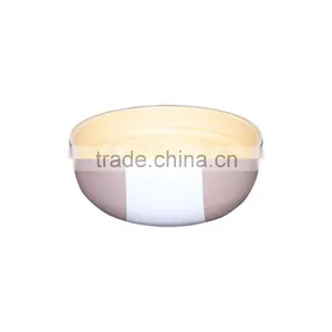 Lacquer Bamboo Salad Bowls, Spun Bamboo Bowls thumbnail-4