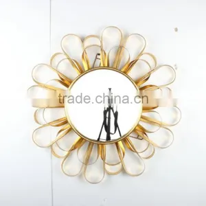 Flower Shaped Wall Hanging Mirror/ Iron Decorative Mirror thumbnail-2