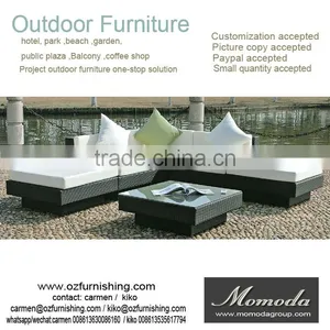 8057 Modern Style Outdoor Wicker Rattan Sofa Set Sofa Furniture thumbnail-1