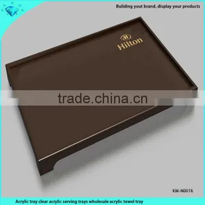 Hot Wholesale Clear Acrylic Tissue Holder With Base thumbnail-4