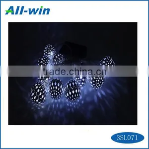 Cyrstalline Ball-shaped Solar Light With White LED, Beautiful Solar Light With ON/OFF thumbnail-1