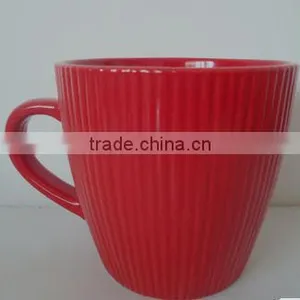 V Shape Funnel Stoneware Tea Coffee Mug thumbnail-6