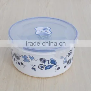 5 Set Plastic Round Shaped Storage Container Set thumbnail-1