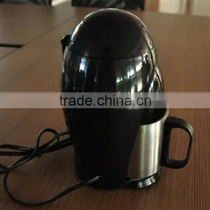 Mini Home Use Automatic Coffee Maker With Single Cup Stainless Steel thumbnail-4
