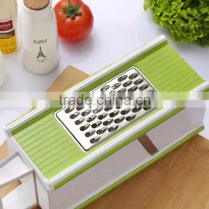 5 in 1 Hand-Held Vegetable Grater With Tray And Peeler,Slicer,Sharp Blade thumbnail-2