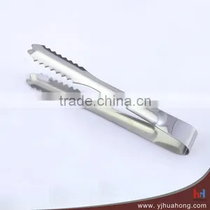 High Quality Stainless Steel Ice Tongs,food Tongs HT-SS24 thumbnail-1