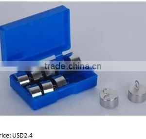 Metal Hook Code, 50g*10pcs Metal Weights Teaching Apparatus thumbnail-1
