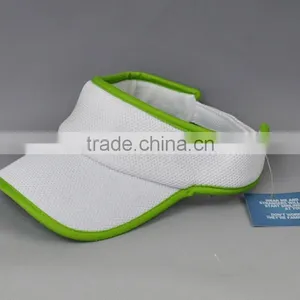 Elastic Band Visor Skull Cap Cheap UV Sun Visor Hats thumbnail-1